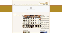 Desktop Screenshot of central-hotel-torgau.alsterweb.de